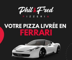  La livraison de pizza… en Ferrari!